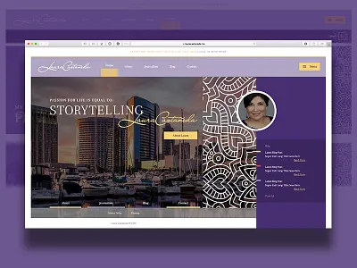 Lauracastaneda.me laravel luquin san diego sd ui ux web