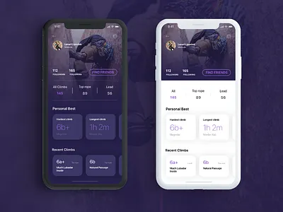 UI Design - User Profile adobexd mobile app ui ux