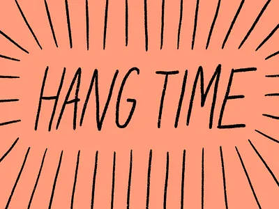 Hang Time Gif coral gif gif animated gif art hand drawn illustration