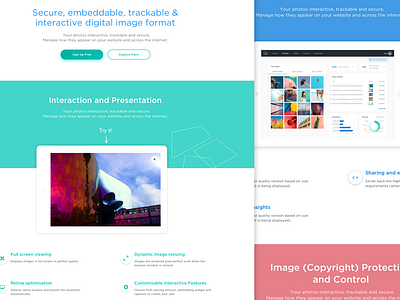 Features page b2b features saas saas landing page site web website