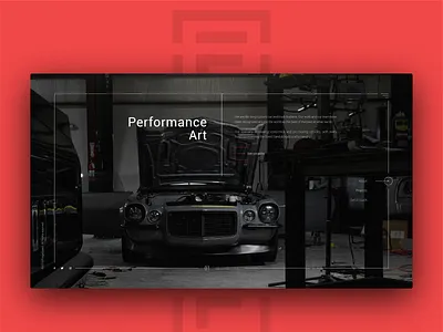 Website Design for Forge Speed cars creative design speed ui ux website