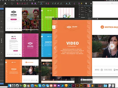 UX - UI Lengua Madre app laravel luquin ui ux web
