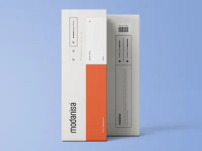 Modanisa - Cargo Box barcode box branding cargo commerce delivery logo logotype package shipping shop store ticket