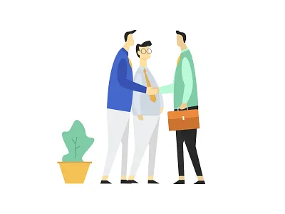 Consulting Illustration behance character art character design consultancy consultant consulting consulting illustrations flat design graphic design illustration line art study study website ui