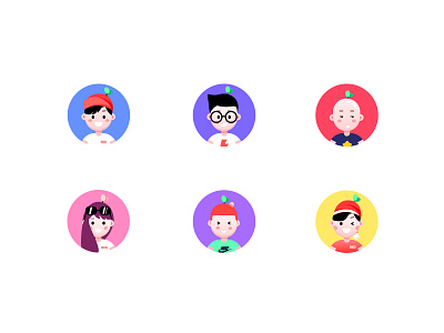 profile picture design dynamic gui icon illustration logo