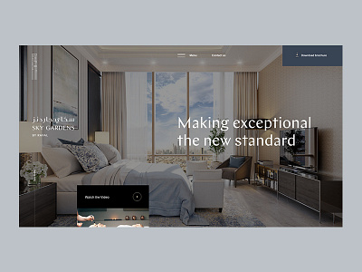 Real estate pitch appartment loft luxury brand middle east real estate real estate agent