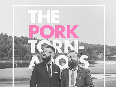 Pork Tornadoes for Knox Blocks concert design facebook facebooklive fundraising knoxblocks nonprofit