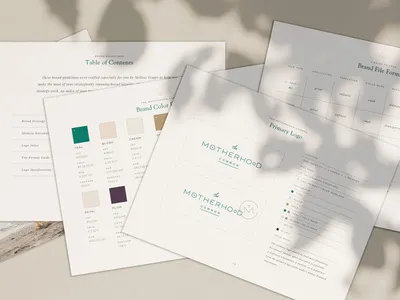 My Brand Guidelines Template ✨ brand guidelines branding identity ligatures logo logo design mark template typography