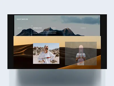 Capabilities agency brand agency design drone lifestyle menu nature people platform process typogaphy ux ui design video app web app