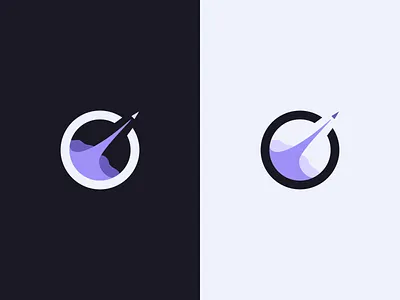 Rocket Logo branding dark design identity illustration launch light logo rocket space spaceship