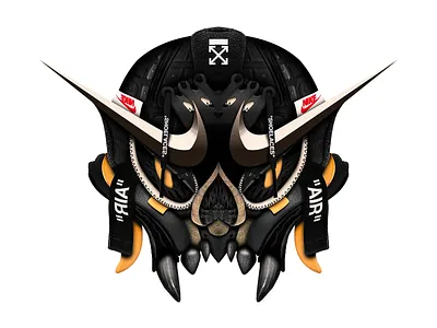 Air Presto Skull Mask creative design gfx graphics illustration illustrator inspiration nike nike air nike air max off white photoshop post presto redesign