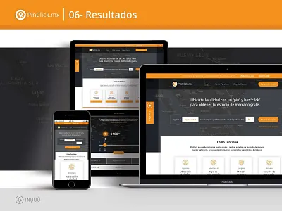 Pinclick.mx brand laravel logo design luquin mexico san diego tijuana ui ux