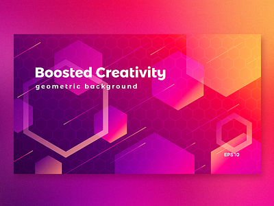Vector Geometric background – Hexagon artwork background colorful geometric hexagon illustration landing microstock page vector vivid