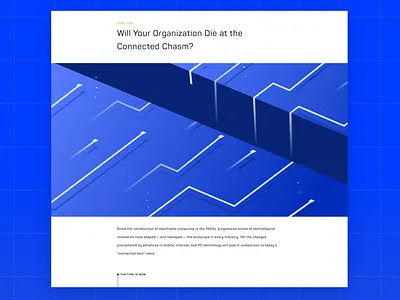 Article Illustration article hero banner hero image illustration internet of things iot web design