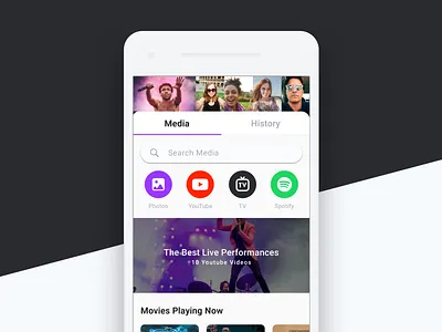 Watch Together airtime android material media photos spotify television tv video chat youtube