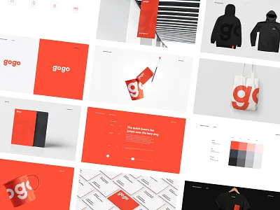GogoApps Rebranding bag branding business cards cup design identity logo notebook swag t shirt t shirt design typography