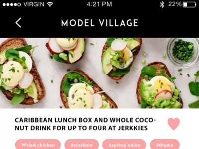 Model Village Desktop Artboard 2 design digital platform influencers information architecture model village prototyping ui user centre design user research ux wireframing