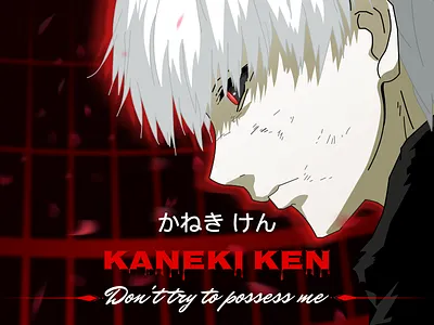 Kaneki Ken（金木研）かねき けん blood fate fight kaneki ken red and black tokyo 喰 kind white hair かねき けん 东京喰种 佐佐木 琲世 金木研