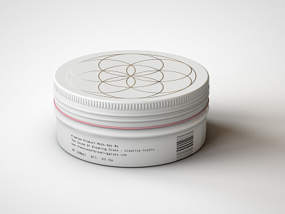 Cosmetics Tin Mock Up barber barbershop branding container cosmetics grooming identity lollies make up medical marijuana mints mock up mock ups mockup packaging pomade presentation product design tin tobacco