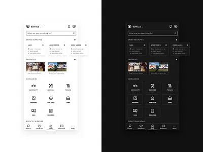 Daily UI 22 • Search app black craigslist daily ui minimal mobile search ui ux ux ui white