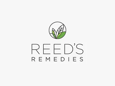 Logo & Packaging design for REED'S REMEDIES cbd cbd oil hemp hemp oil herbs logo design nature package design