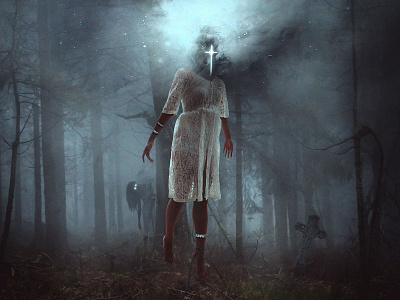 Conviction art dark fantasy girl photomanipulation photoshop surreal taiwan