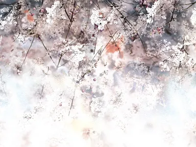 Print: Digital Ombre digital printing floral textile design textile pattern textile print