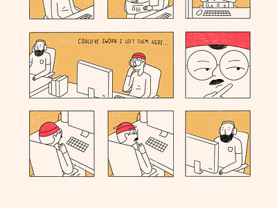 Audio Technical Difficulties comics illustration