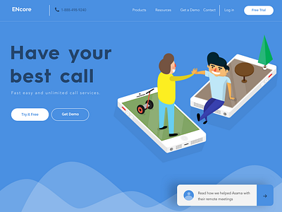 UI Design 06 blue call ui comet digital digital marketing home page illustration illustration landing page monotone promotional social media space space marketing ui card ui design ui illustration webdesign