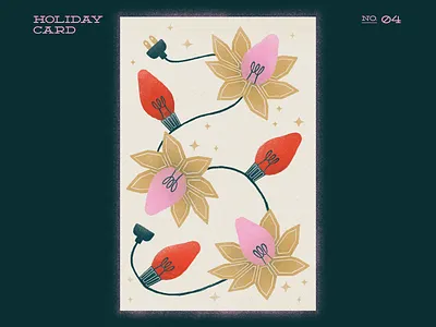 Classical Lights christmas christmas card digitalart digitalartist holiday holiday card illustration lights procreate procreateapp xmas xmas card xmas lights