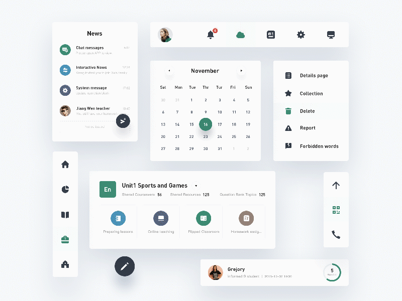 Cards card ui uikit web