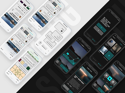 ELV - VLOG Simplified interaction design ios ui uiux video editing vlog