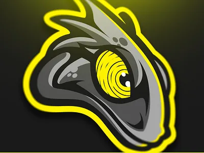 Akademus eSport Mascot bretagne chameleon didier laureaux esport gaming illustration logo mascot morlaix