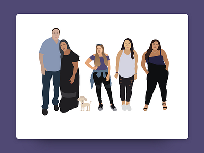 Family Portrait family portrait illustration