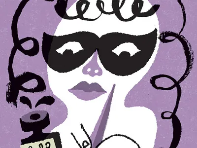 I Am Not My Characters author editorial illustration fiction illustration writer