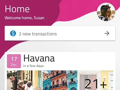 Life Style App design indigo.design lifestyle travel ui ux