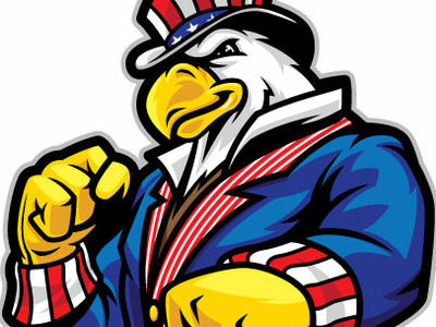 Uncle Sam Eagle eagle fighter patriotic power uncle sam usa