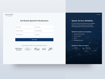Business Quote Form business contact design form web website