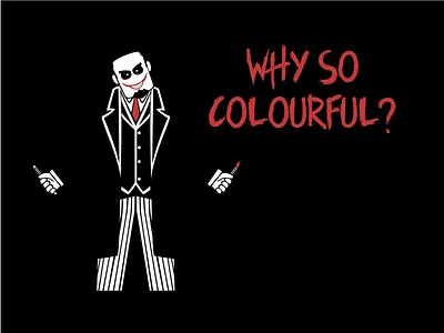 Creative Joker character design design graphic design illustration logodesign