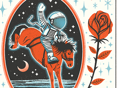 Avett Brothers Jackson astronaught avett avett brothers cowboy horse moon rodeo baby orange af roses space cowboy spaceman
