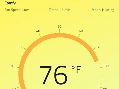 AC app design flat design home automation indigo.design iot ui ux