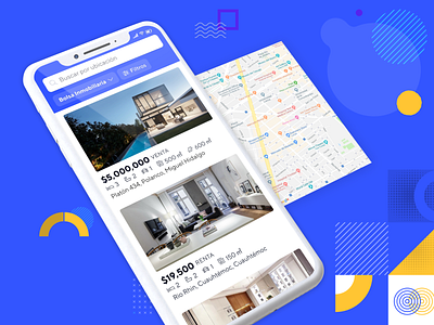 EasyBroker App app contacts crm dashboard ios listing properties real estate ui