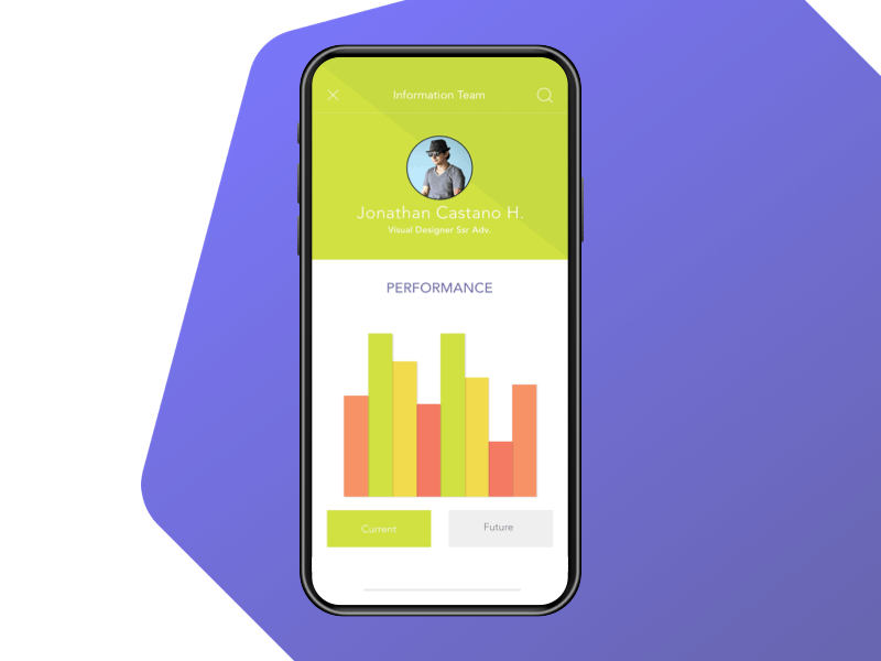Corporate App Experience! android app clean corporate design interactive ios responsive design ui ux