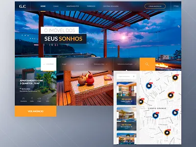 Real Estate - UI Concept design designer dribbble home ideas photoshop real estate ui uidesign uidesigner userexperience userinterface ux uxdesign uxdesigner uxui webdesign webdesigner websitedesign wireframe