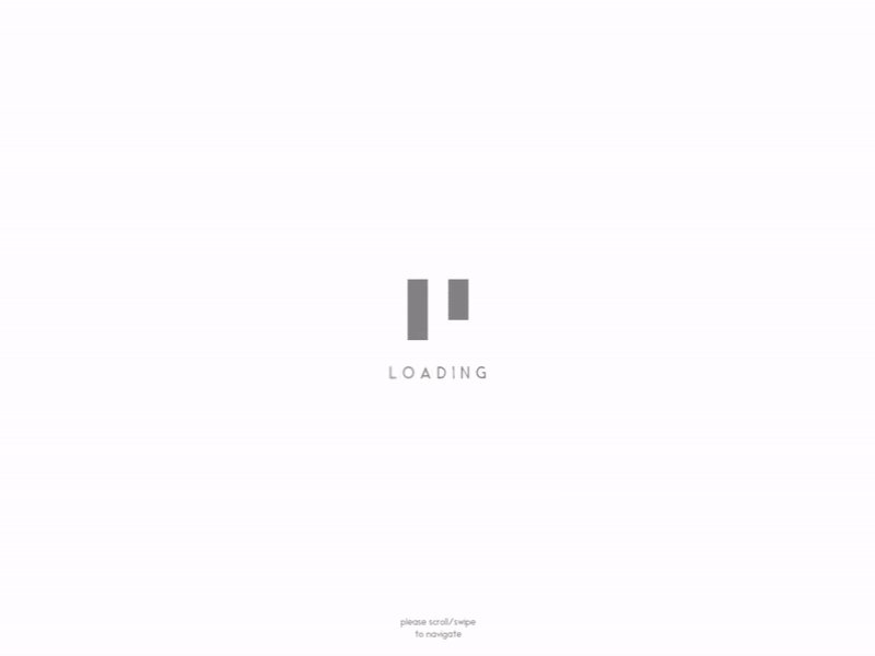 Personal Portfolio 3d transform book simulation css animation interaction logo design minimal portfolio ux ui