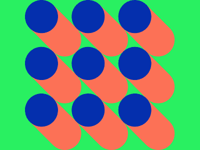 Inspirational: Pattern trip abstract art blue circle color composition cones design experiment graphic green illustration inspiration logo pattern primitive red shape trip yellow