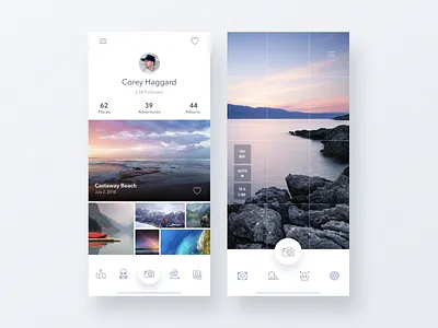 SnapMap app app design application clean design interface ios ios app iphone mobile app mobile app design ui ui app user interface