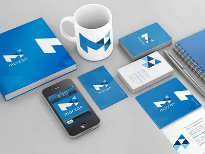 Morzan.com brand branding logo design luquin san diego