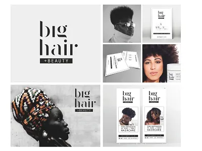 Big Hair - Rebranding advertising design advertising flyer banners brand and identity brand identity brand identity design brand identity designer branding concept branding design branding designer flyers rebranding stationery design