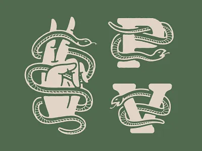 Prima Volta fashion hand illustration jacket poison premium snak vector